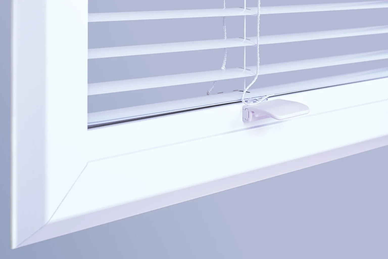 Easyclick aluminium jaloezie wit