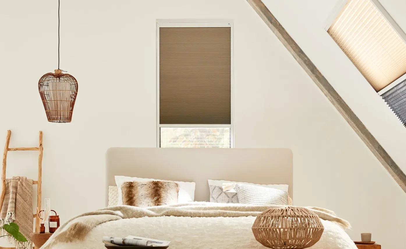 Easyclick plisse slaapkamer