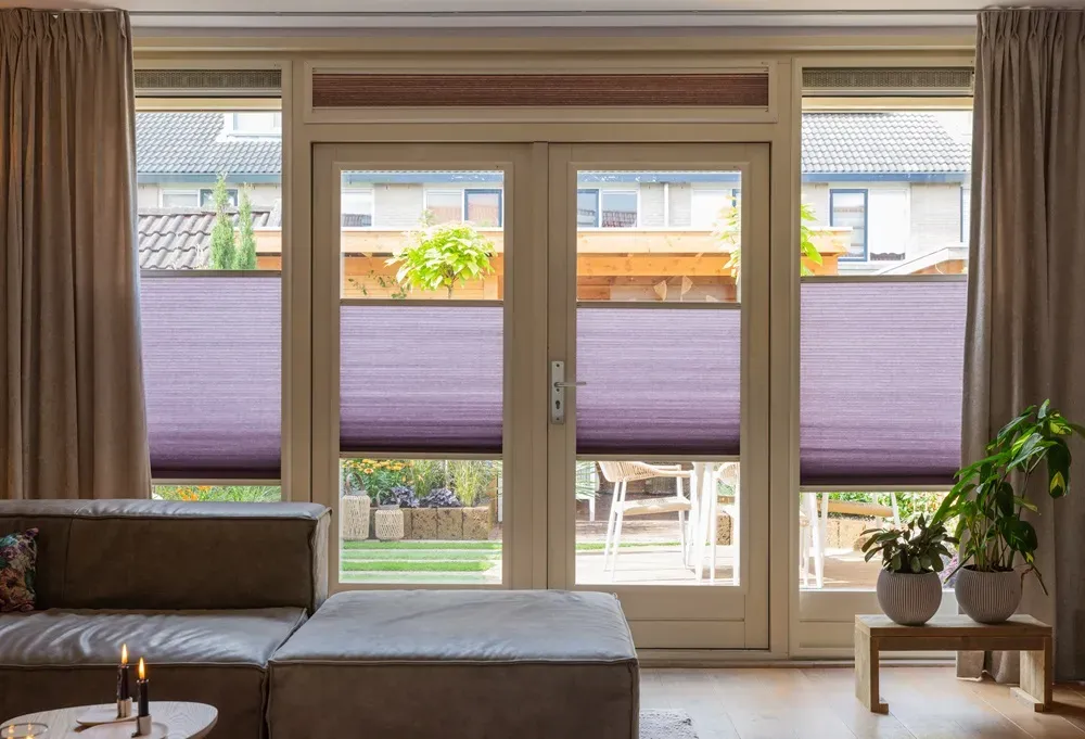 Easyclick plisse woonkamer 3