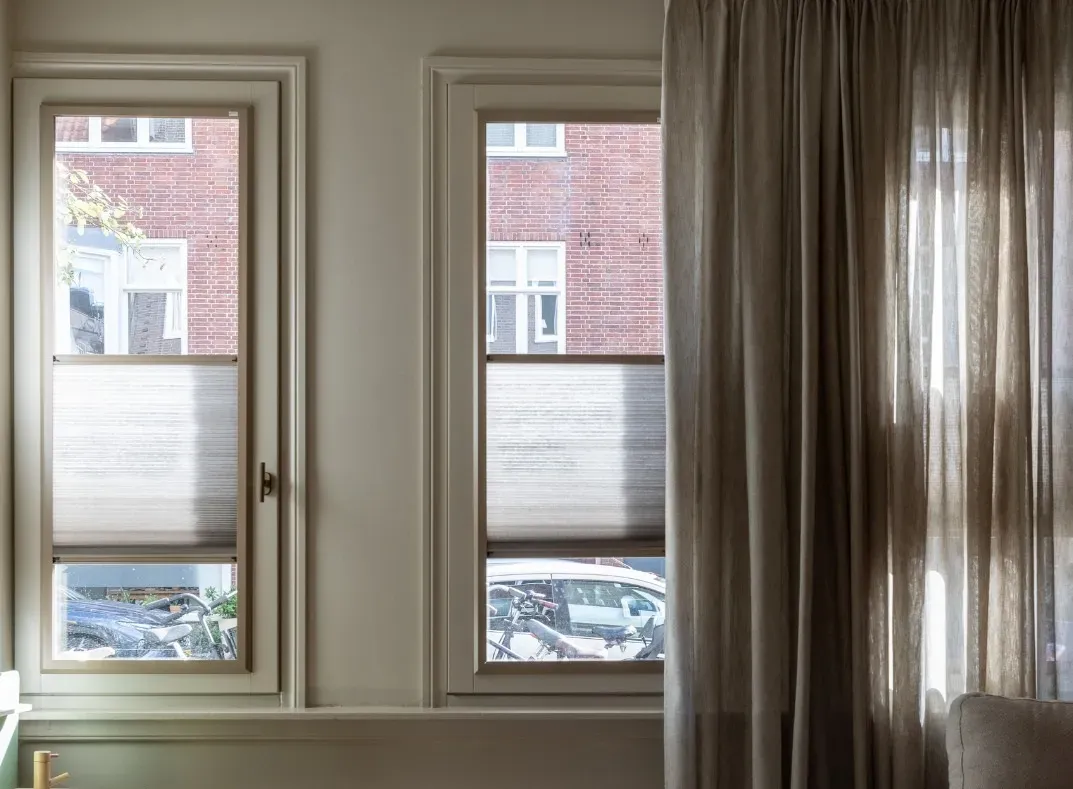 Easyclick plisse woonkamer 5